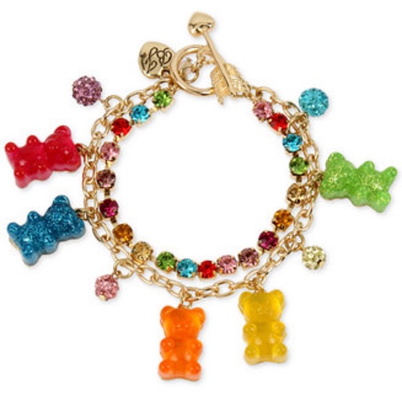 Betsey Johnson gummy bear bracelet and necklace - Picture 2 of 2